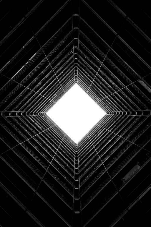 A modern architectural structure representing vision