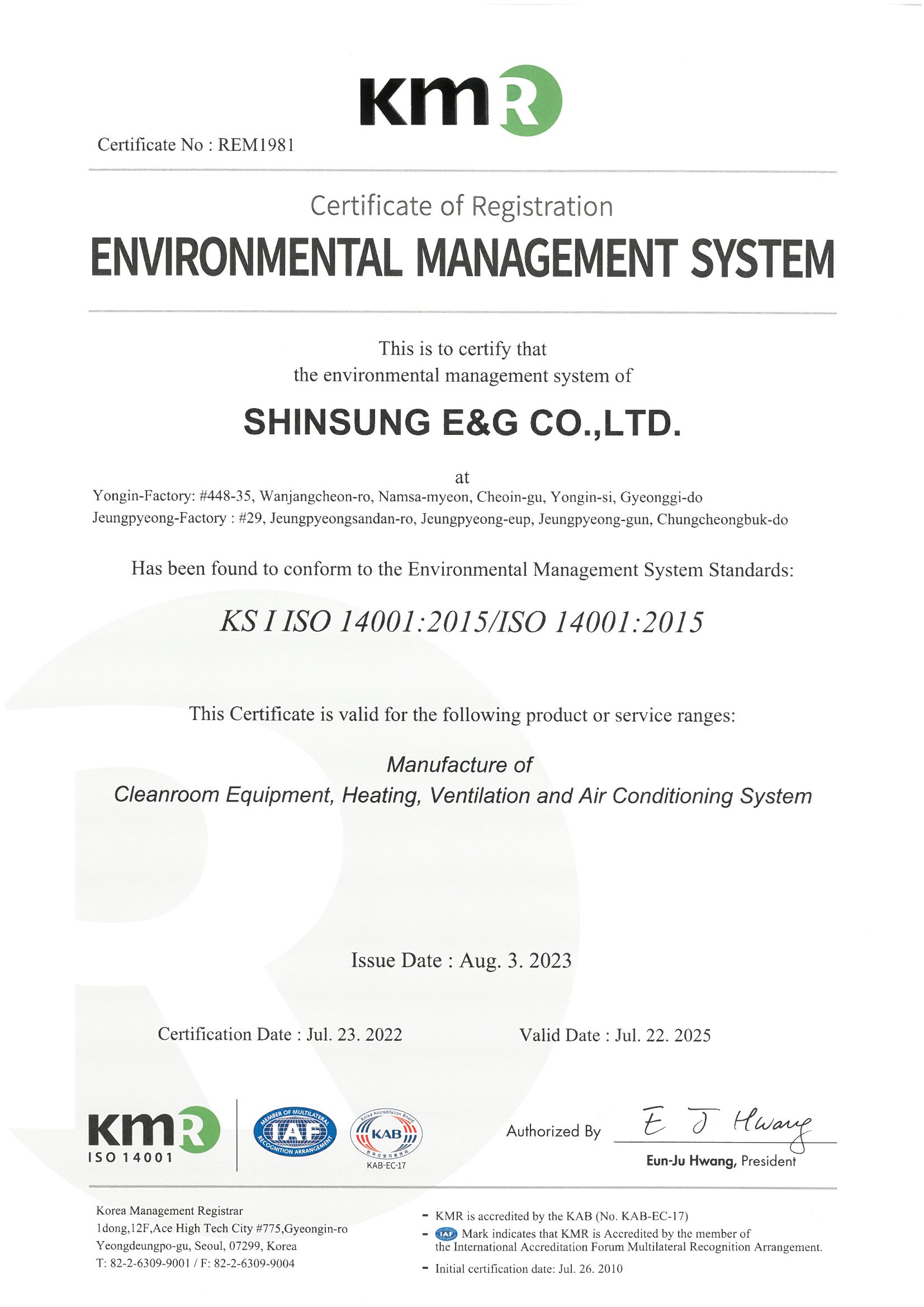 ISO 14001:2015