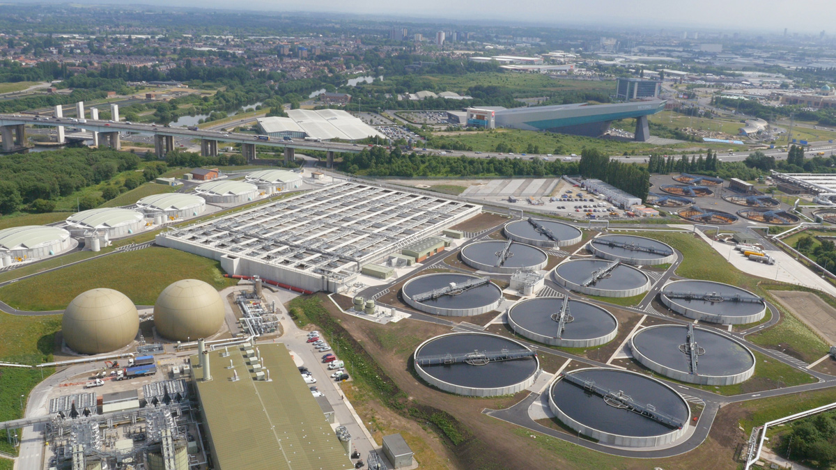 Davyhulme Wastewater Treatment Plant