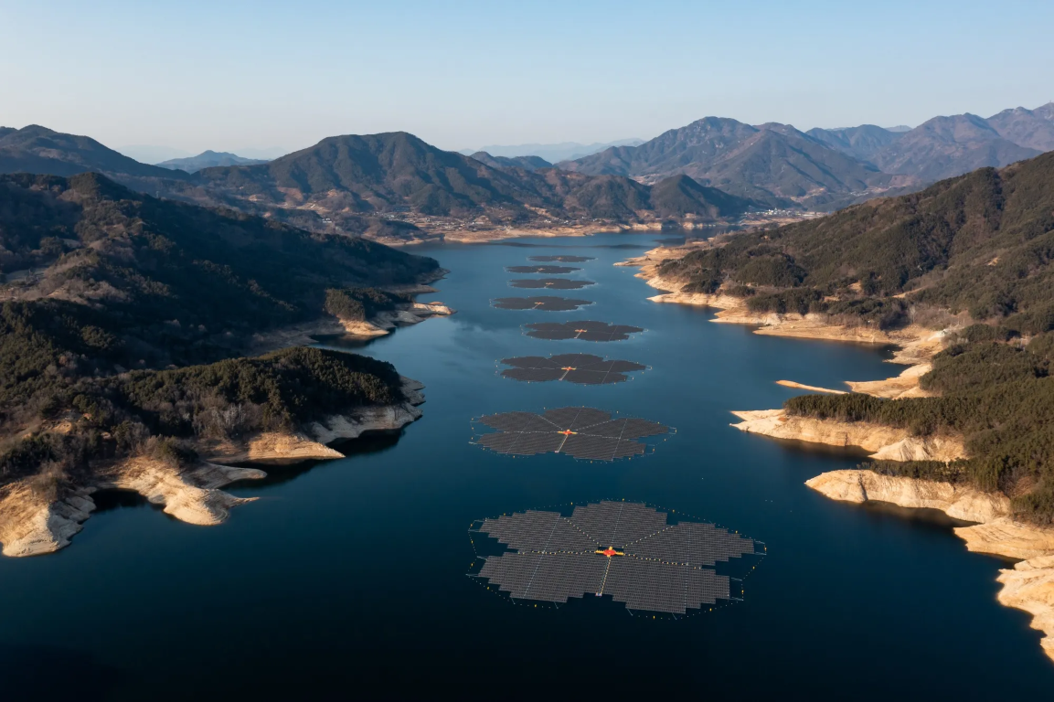 Wondang Reservoir Floating Solar Plant